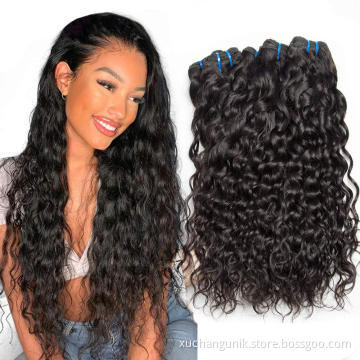 Uniky Kinky curly human hair bundles with frontal human hair frontal and closure bundles set